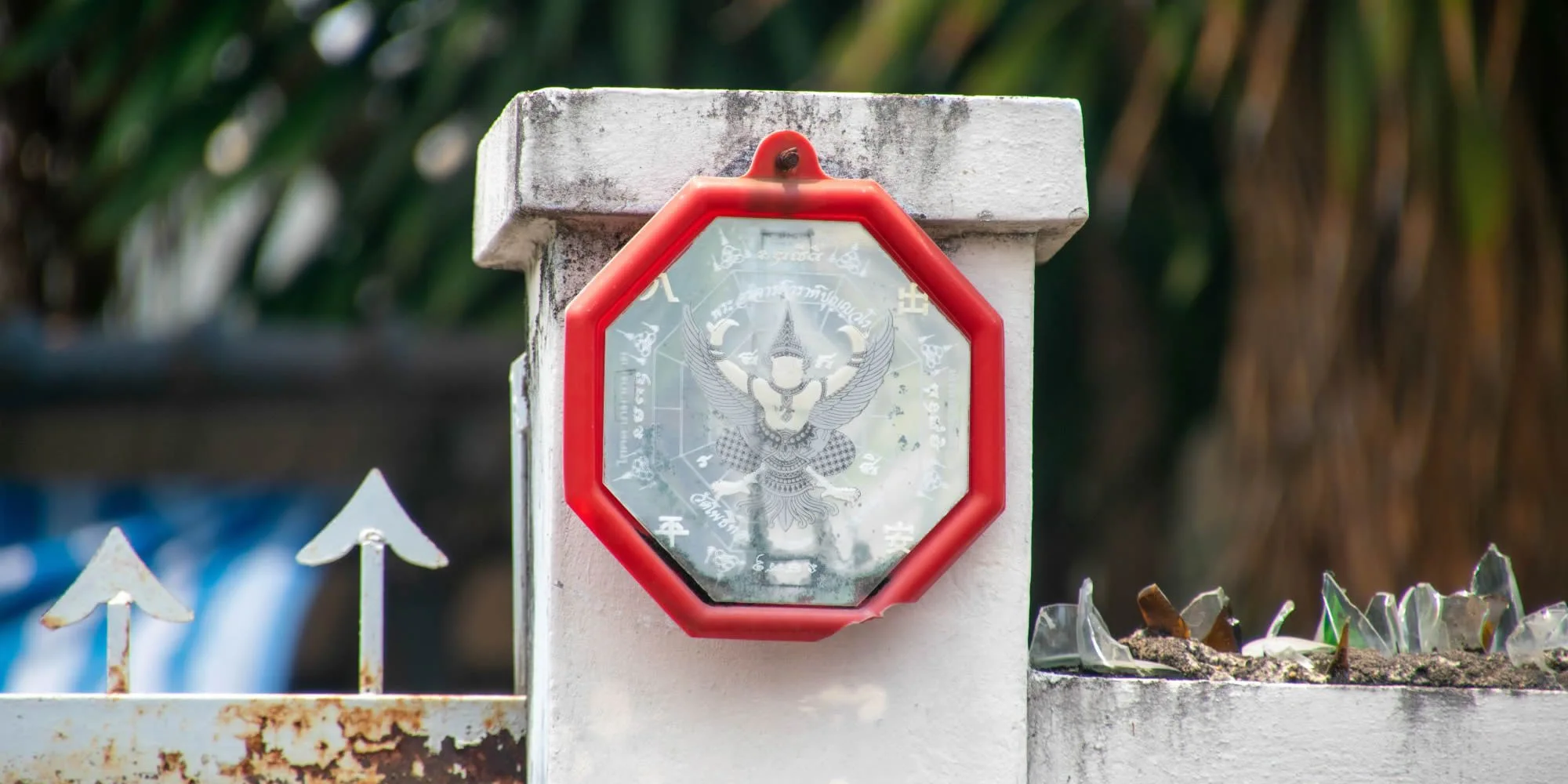 Crafting feng shui bagua mirrors, designed to enhance energy and protection.